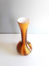 Vase vintage - Verre multicouches - 1970
