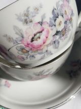 Lot de 2 belles tasses et sous tasses Bloch &amp; Co EICHWALD