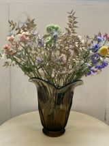 Vase en verre -Art Déco