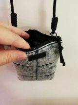 Mini sac à bandoulière jeans pull&amp;bear