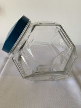 Bocal en verre avec bouchon Bakélite 13 faces 