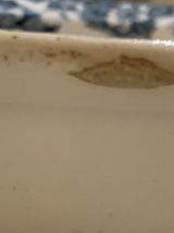 Plat creux Vintage de 1896 en porcelaine Beau plat creux Sai