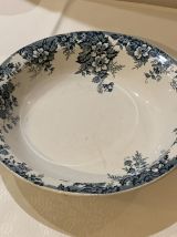 Plat creux Vintage de 1896 en porcelaine Beau plat creux Sai
