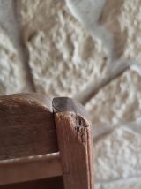 Chaise écolier en bois massif