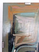 Tableau peinture huile Sur panneau bois signée J Philippon 