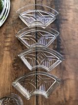 Plateau de service art déco 