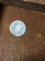 Bout de canapé en rotin années 70