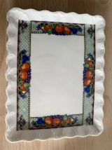 Ensemble coquetier vintage en porcelaine tchèque Victoria 