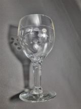 Série de 9 verres à pied