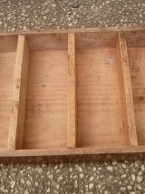 Casier en bois atelier , vintage
