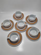 Set de 6 tasses vintage