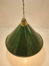 Suspension conique en tôle émaillée