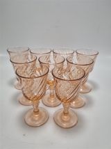 Lot de 9 minis verres Rosaline