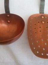 Ustensiles de cuisine avec support , vintage