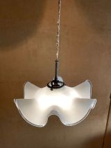 Suspension Opaline à festons