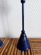 Paire de bougeoirs design Memphis 1980 