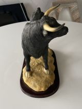 Statuette taureau