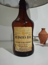 Lampe à poser déco recyclage bouteille de whisky