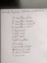 Vaisselle anglaise Johnson &amp; Brothers