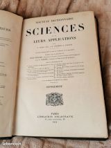 Livre ancien Nouveau Dictionnaire des Sciences et de leurs a