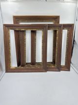 Lot de 4 cadres en bois