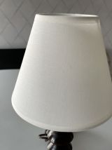 Lampe en bois à poser années 70
