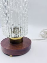 Lampe de chevet en bois