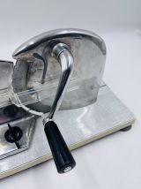Trancheuse en aluminium vintage