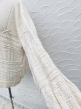 Pull Blanc homme vintage
