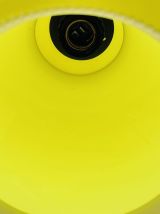 Suspension en opaline jaune