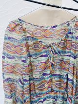 Robe longue d'été vintage
