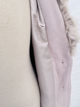 Manteau d'hiver avec fourrure vintage