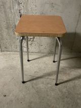 Tabouret en formica années 70