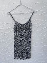 Top short décor tigre H&amp;M vintage