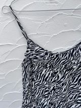 Top short décor tigre H&amp;M vintage