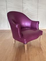 fauteuil crapaud avec accoudoir 
