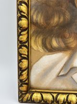 Portrait vintage d'une femme