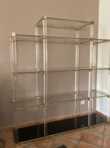 Etagère ou bibliothèque Roche Bobois. 1970. 170x160x45.