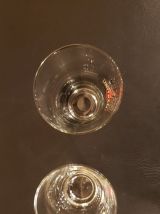 Lot de 2 verres Martini dépareillés