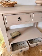 Augustine. Console taupe clair