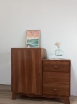 Commode asymétrique mid century