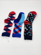 Lot de 3 paires de chaussettes Fun