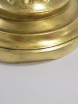 Lampe en bronze et laiton