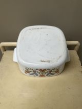 Vintage 1975 plat carré corning