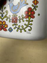 Vintage 1975 plat carré corning