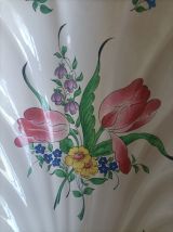 Ravier coquille style Louis XV en porcelaine KG Luneville