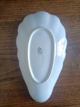 Ravier coquille style Louis XV en porcelaine KG Luneville
