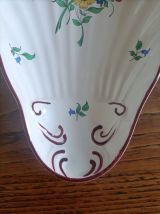 Ravier coquille style Louis XV en porcelaine KG Luneville