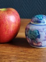Mini pot à gingembre ou vase bourgeon en céramique vintage 