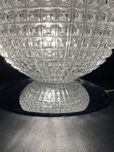 PAIRE DE GRANDES LAMPES BOULE D. 30 cm H. 45 cm